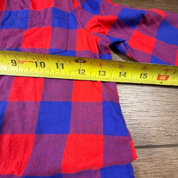 J. Crew Factory Crewcuts Girls Red/Blue Buffalo Plaid Dress, Sz 7, NWT, Holiday - Picture 9 of 12